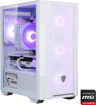 Комп'ютер Dragon Lucky Snow Powered_by MSI (RTX 5070 + R5 7500F-WH) White