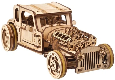 Механічна модель для складання UGEARS Hot Rod Furious Mouse (4820184121652)