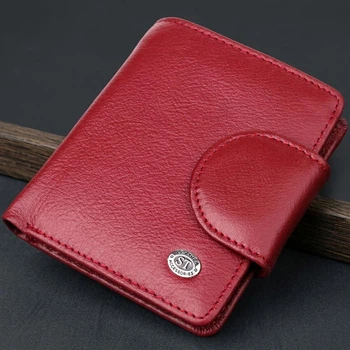 Женский кошелек вертикального формата из натуральной кожи ST Leather bg230fash71 Бордовый