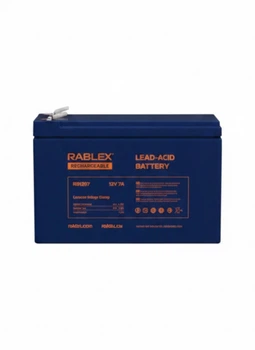Аккумулятор герметичный перезаряжаемый AGM Rablex RB1207 AGM 12V-7AH 7000 mAh