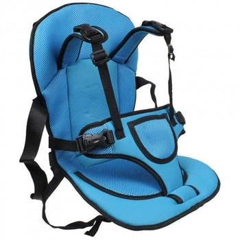 Детское бескаркасное автокресло Multi Function Car Cushion до 5 лет. Цвет: синий