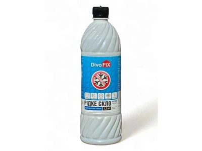 Рідке скло DIVOFIX 2,2л 2,2кг натрієве