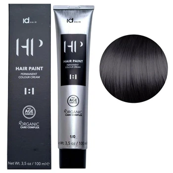 Крем-фарба для волосся IdHair перманентна Hair Paint OCC 1.0 Black 100 мл
