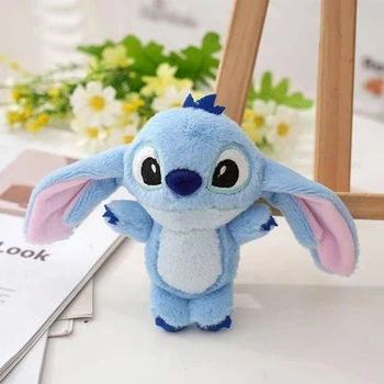 Брелок м'який кашовий Стіч плюшевий блакитний one size (STB1)