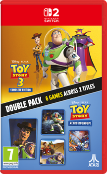 Gra Nintendo Switch 2 Toy Story: Retro Roundup! + Toy Story 3 Complete Edition Double Pack (Kartridż) (5056635623461)