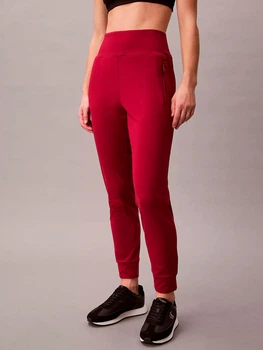 Спортивные штаны женские Calvin Klein 147454077 XL Бордовые (1159865324)