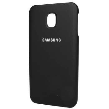 Чехол силиконовый для Samsung J2 2018 черный защита от ударов и царапин