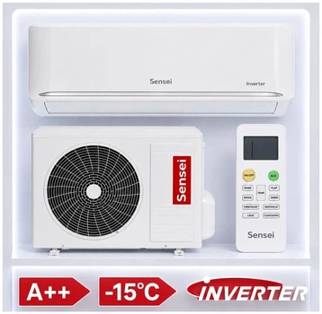 Инверторный кондиционер Sensei SAC-18MBWS/I