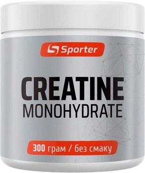 Креатин моногидрат Sporter Creatine Monohydrate порошок 300 г (4820249725122)