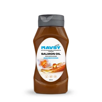 Mavsy Salmon Oil + Glucosamine & Chondroitin - Лососева олія з глюкозаміном та хондроїтином, 500 мл