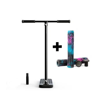 Трюковий самокат-тренажер Indo Scooter OTTER SPACE + GRIPS в подарок