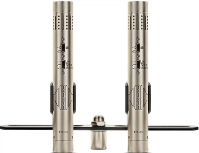 Para stereo mikrofonów pojemnościowych Sontronics STC-1S Srebrny (SUP_445) (5060173280024)