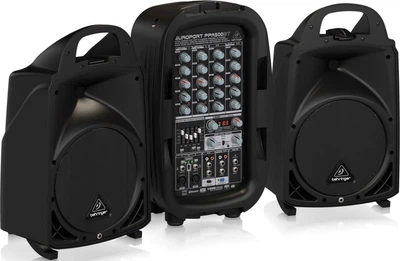 Портативна системи звукопідсилення Behringer PPA500BT (4033653040594)