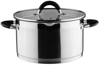 Кастрюля Vinzer Progresso 5,9 л с крышкой 24 см 50055