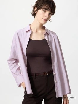 Термолонгслів жіночий Uniqlo Heattech 15762715 XL Коричневий (1159864681)