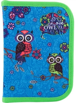 Пенал школьный KITE K18-622-1 Owl