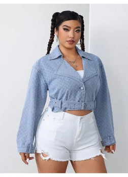 Куртка джинсова 2XL, блакитний (916411-3)