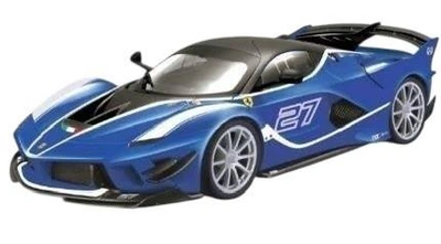 Metalowy model kolekcjonerski Bburago Ferrari FXX-K EVO 1:18 Niebiesko-czarny 18-16012_27 (4893993015061)
