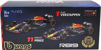 Metalowy model samochodu Bburago Race - Oracle Red Bull Racing RB19 18-38083_11_AUSTIN (4893993017171)