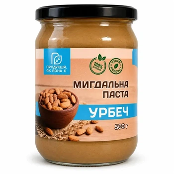 Урбеч (паста) мигдалевий 500 г