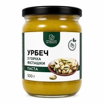 Урбеч (паста) фисташковый, 500 г