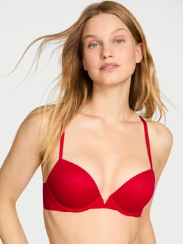 Бюстгальтер Smooth Push-Up Bra Victoria’s Secret Червоний 34D