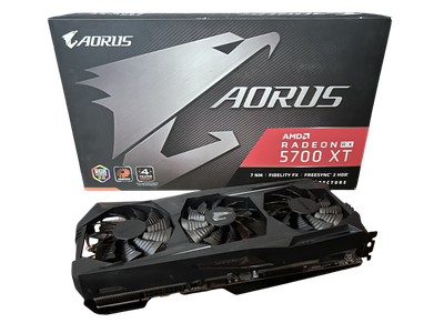 Видеокарта RX 5700 XT 8GB Gigabyte Aorus GDDR6 (GV-R57XTAORUS-8GD) Б/У