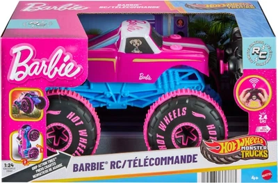 Внедорожник на радиоуправлении Mattel Hot Wheels Monster Trucks Barbie JHW58 (0194735336883)