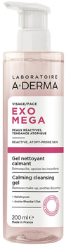 Żel do mycia twarzy A-Derma Exomega kojący 200 ml (3282770401165)