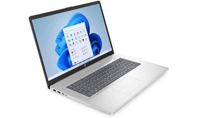 Ноутбук HP 17 Intel Core i5-1334U / RAM 32GB / SSD 512 / Silver / Intel Iris Xe Graphics / матовый, светодиодный, IPS