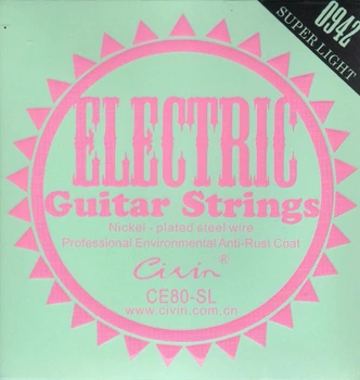 Струны электрогитары Civin CE80SL Super Light Nickel Wound (Korea Imported) 9/42
