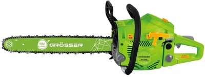 Пила бензинова Grosser GGS 3500 3500W шина 40cм об'єм 52 куб