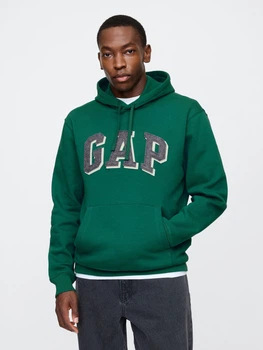 Худі кофта толстовка чоловіча GAP hoodie Green 558824021 розмір M