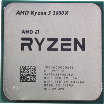 Процессор AMD Ryzen 5 3600X 3.6-4.4 GHz AM4, 95W Б/У