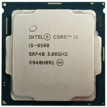 Процесор Intel Core i5 9500 3.0-4.4 GHz, LGA1151v2 65W Б/В