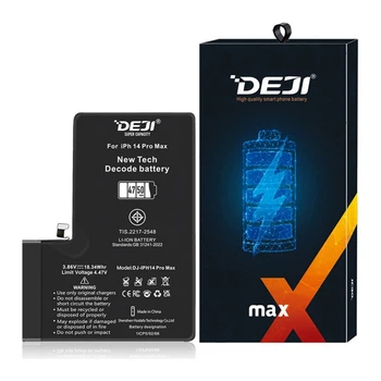 Адаптивная батарея (4750 mAh) для iPhone 14 Pro Max (DEJI) | Руспознается iOS как | Не требует прошивки