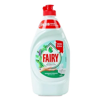 Fairy Sensitive з ароматом чайного дерева та м'яти. 450мл.