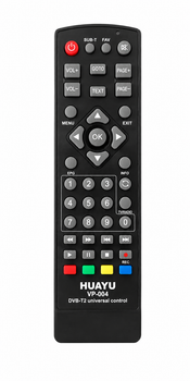 Універсальний пульт дистанційного керування HUAYU VP-004 (RM-D1258) для DVB-T2 тюнерів