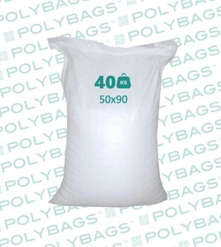 Мішок поліпропіленовий PolyBags 40кг 50х90см