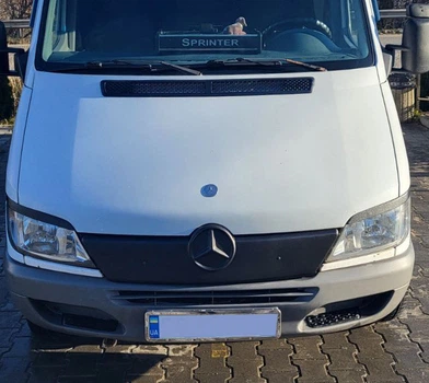 Mercedes Sprinter W901/902/903/904/905 (2002-2006) зимова матова накладка на решітку