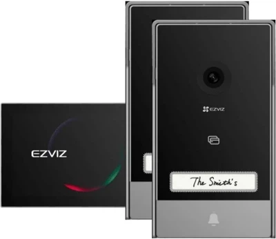 Zestaw wideodomofonowy Ezviz HP7 2-Entry Kit (6941545637174)