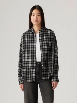 Сорочка жіноча Levi`s 395129516 XS Чорна (1159864996)