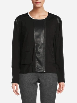 Куртка демисезонная короткая женская Calvin Klein 502953134 S Черная (1159864818)