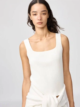 Майка женская Uniqlo 40755727 L Молочная (1159864902)