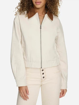 Бомбер женский Levi`s 786645658 XL Молочный (1159865019)