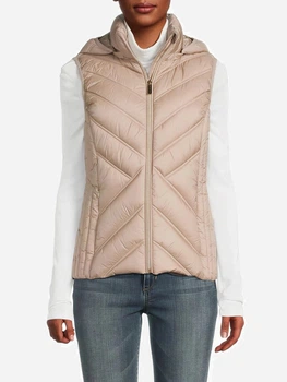 Теплый жилет короткий женский Michael Kors 53711676 S Бежевый (1159865109)