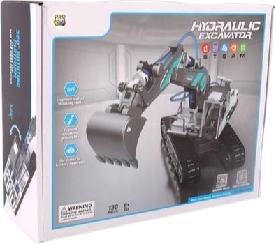 Конструктор Pro Kids Чудеса механіки Екскаватор 130 деталей (5903943010530)