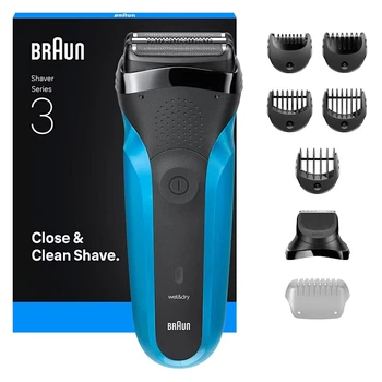 Электробритва Braun Series 3 310BT Голубая