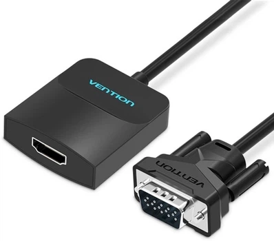 Перехідник Vention VGA-HDMI 0.2m (ACNBB) Б/В