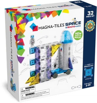 Магнітний конструктор Magna-Tiles Space 32 елементи 90288 (0850025176347)